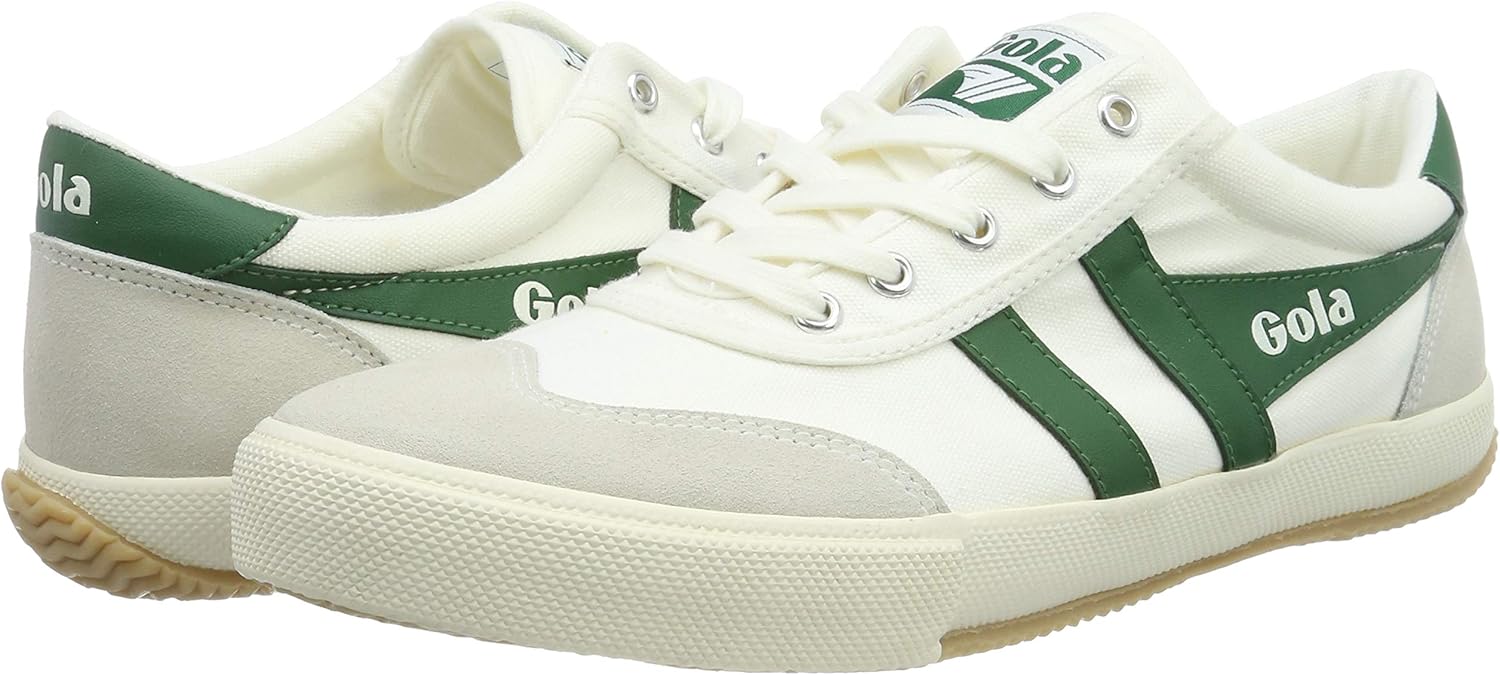Gola Cma548, Men's Trainers, Ivory Off White Green Wn, 10 AU