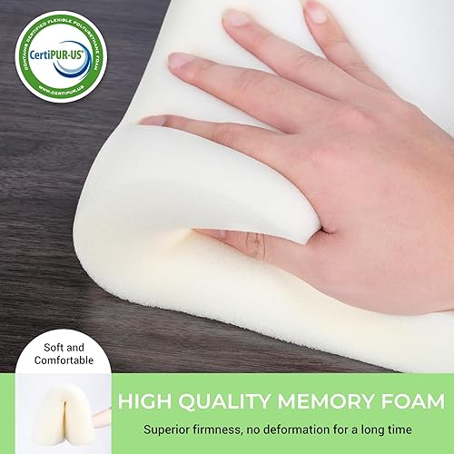 Miniatura 6 de COOLBEBE Almohadas cervicales para el cuello para aliviar el dolor de dormir, almohada de soporte para el cuello, almohadas cervicales de espuma