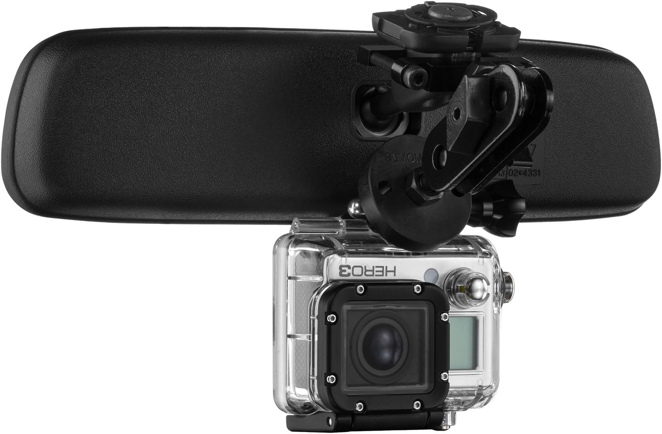 Radar Mount Mirror Mount Action Cam Bracket for GoPro Hero and Compatible (3001006)