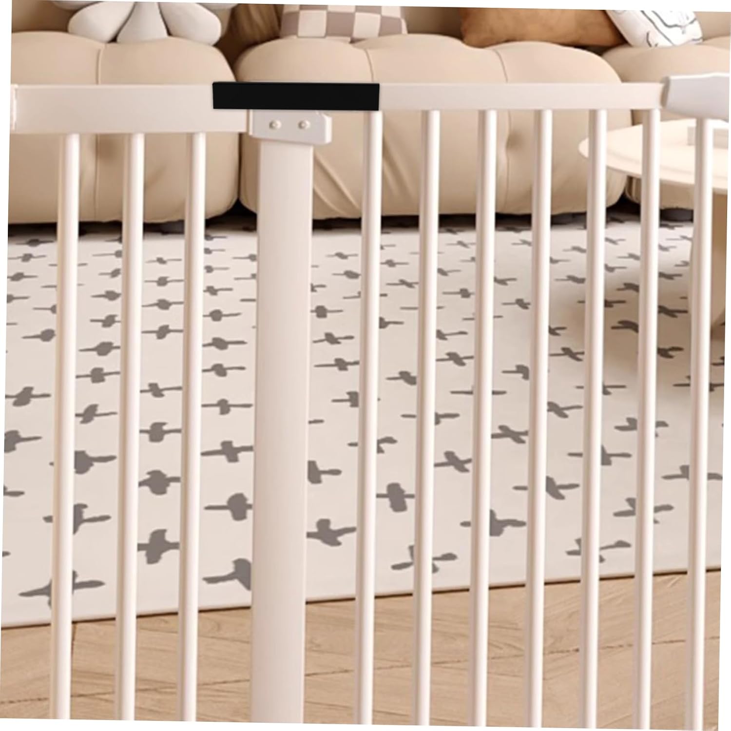 Mipcase 12pcs u Shape Reinforcement Groove for Gates Multi-Functional Fittings for Indoor and Outdoor Use Sturdy Accessory for Boy Girl