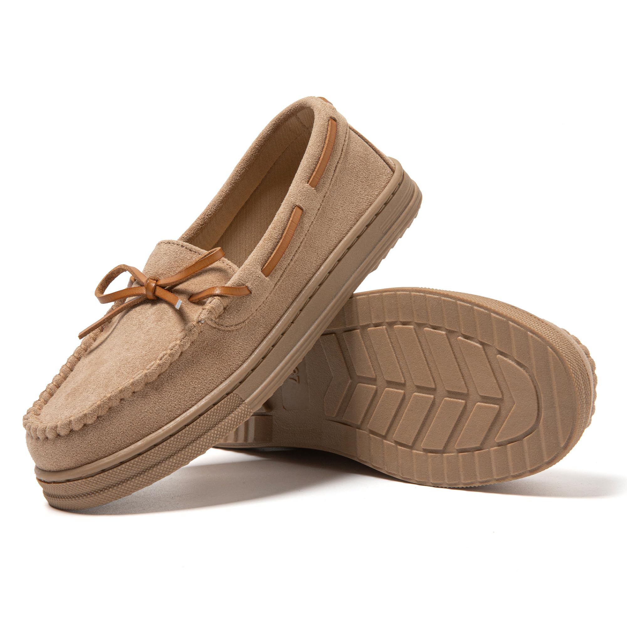 JOMIX Scarpe Mocassino Invernali da Donna Slip On Effetto Scamosciato