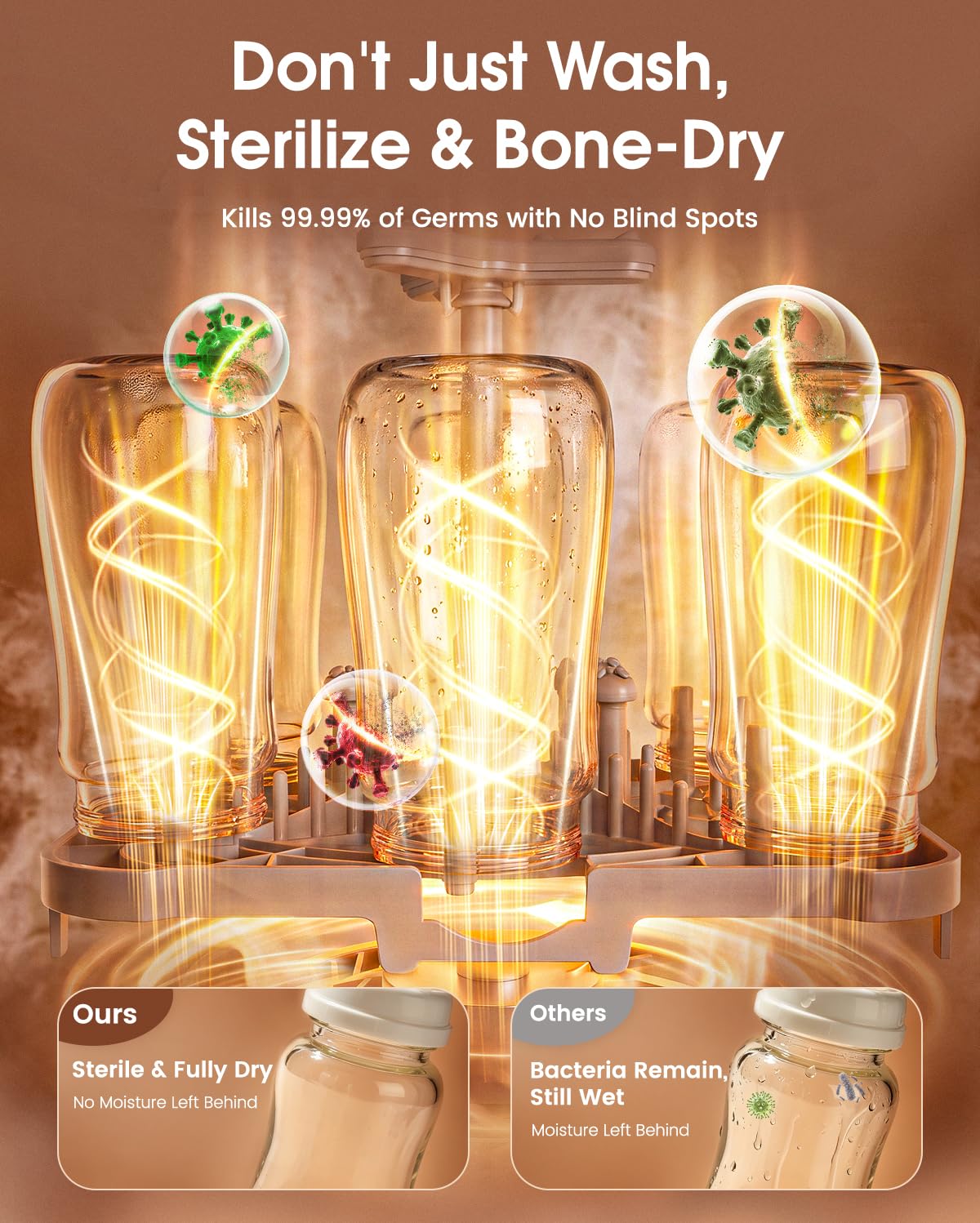  Upgraded All-in-One Baby Bottle Washer, Sterilizer and Dryer thumbnail