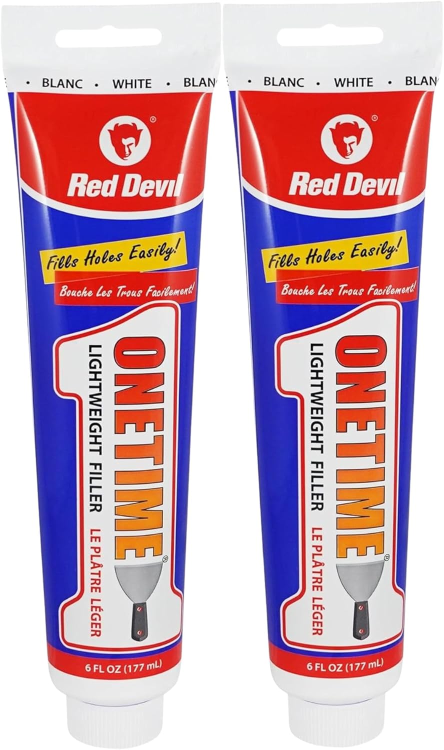 0545 ONETIME Lightweight Spackling, 6 Oz. Squeeze Tube