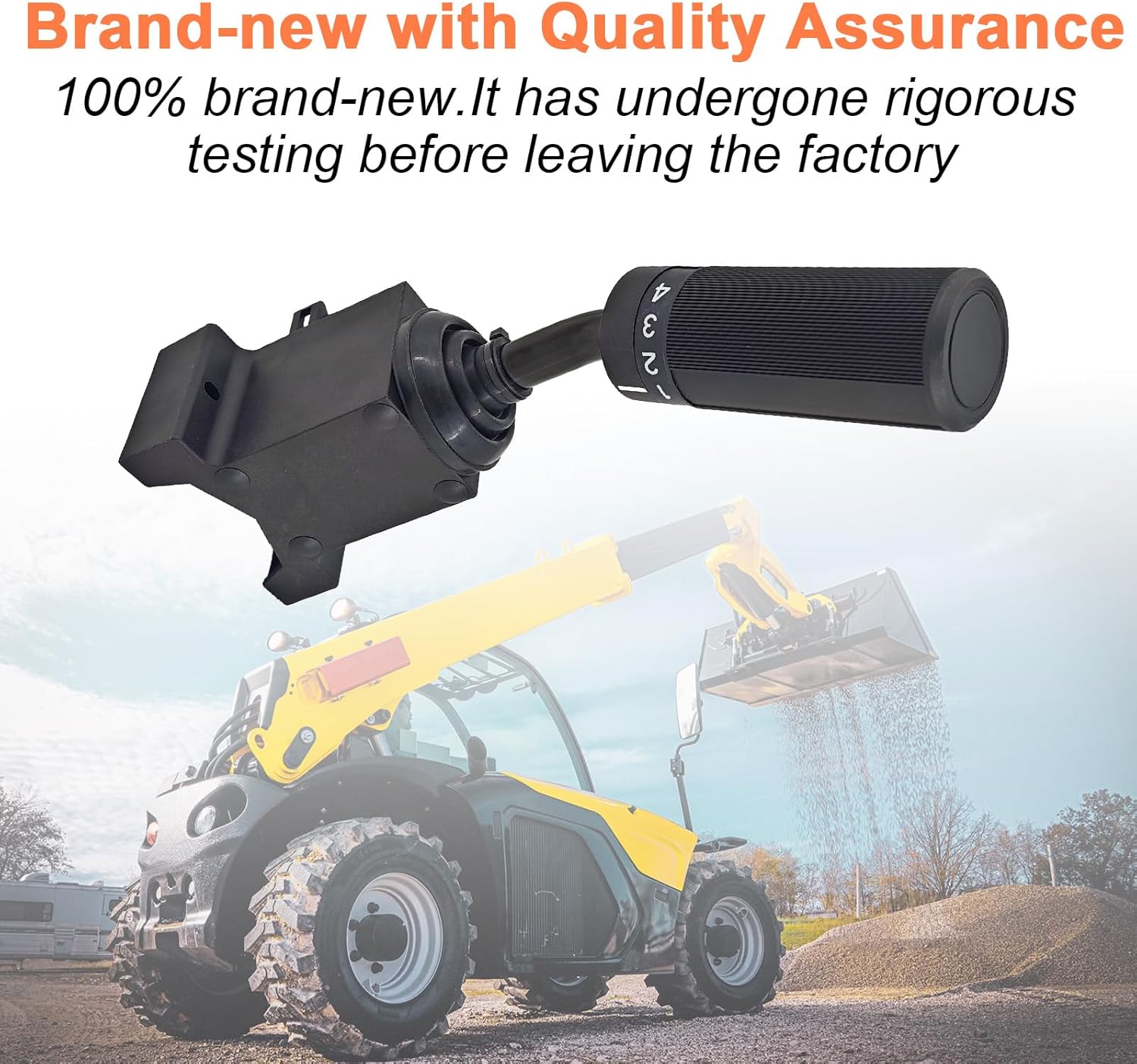 L69012 Transmission Shifter Shift Lever 4 Speed Compatible with GEHL Telehandler 552 RS6-34 RS6-42 RS8-44 DL6-DL8-DL10-DL12