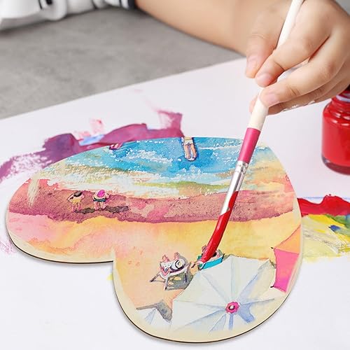 Vista 61 de Anglechic Paquete de 12 piezas de anclaje en blanco de 12 pulgadas sin terminar de madera para manualidades, adornos en forma de ancla de verano