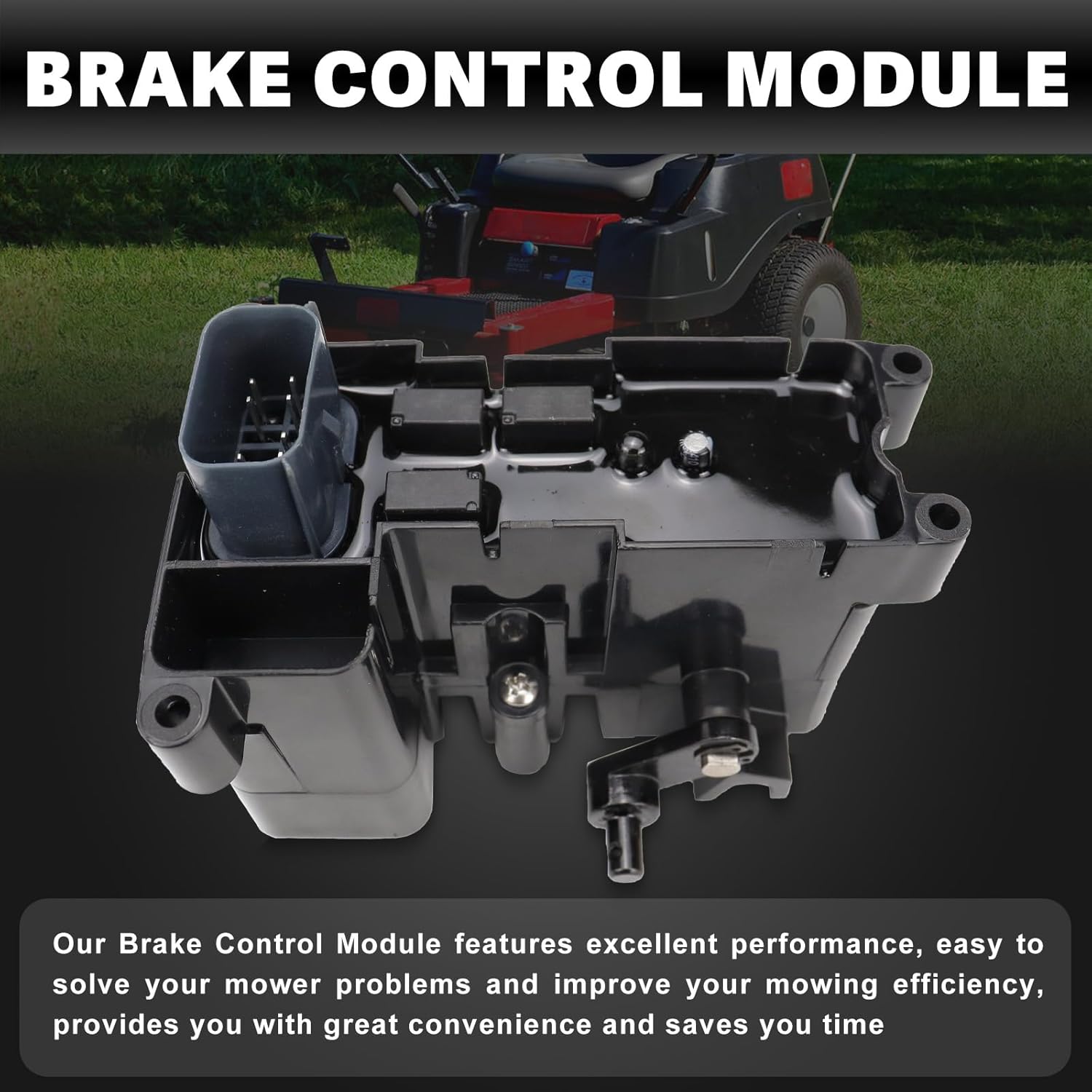 USTAR 121-3017 Brake Control Module Compatible with Toro Timecutter Exmark E Series Quest 2012-2014 Replaces 115-9660 120-7144