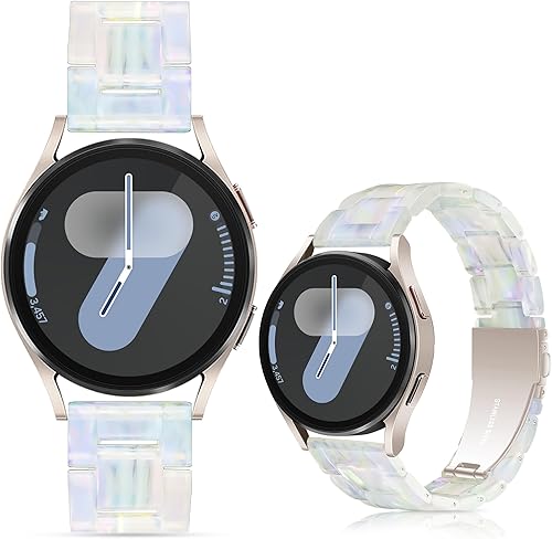 YGTIECS Compatible con Samsung Galaxy Watch 7/6/5/4 de 40 mm y 44 mm/ 5 Pro de 45 mm/ Watch 6/4 Classic de 43 mm, 47 mm, 42 mm y 46 mm/ Active 2 de