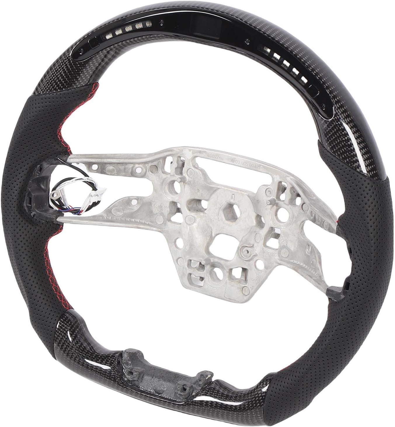 Srliya LED Display Shift Lights Carbon Fiber Steering Wheel Replacement For 2024+