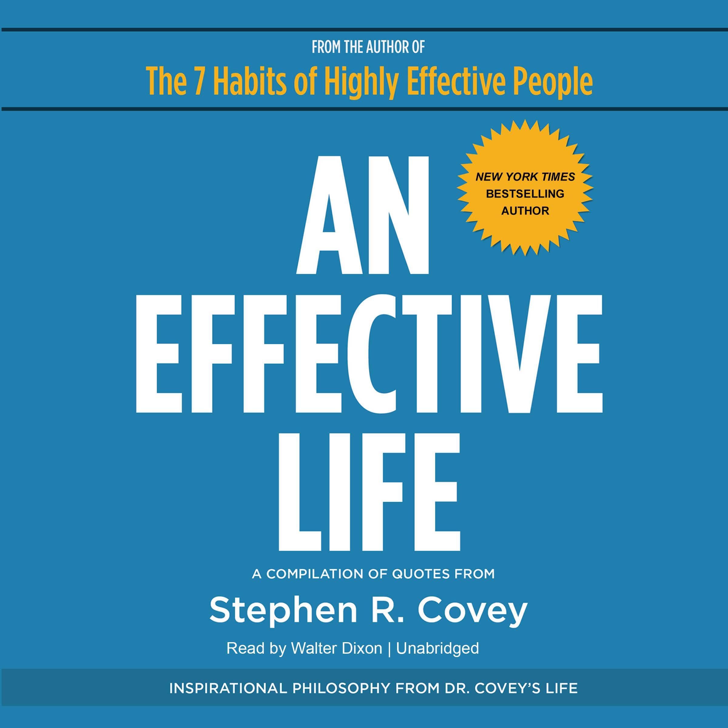 Cover art for An Effective Life
