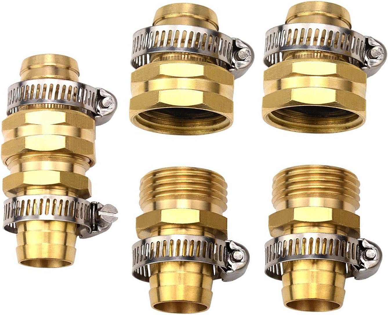 Lot De 4 Raccords Réducteurs En Laiton De 2,5 Cm à 1,9 Cm