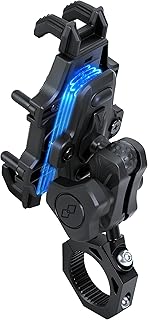 ZHILXN Anti-Theft UTV Phone Mount with Vibration Dampener Adjustable SXS Phone