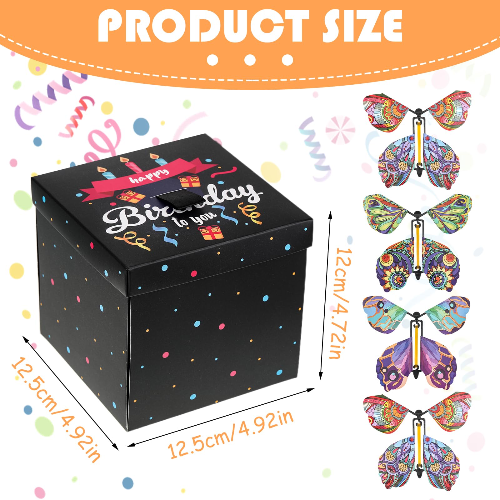 Fliegende Schmetterling Explosionsbox – Magische Überraschungsgeschenkbox Für Jeden Anlass