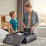 10-Piece Compression Packing Cubes Set for Travel, Travel Organizer, Lightweight Suitcase Organizer Bags, Space Saving Travel Essentials for Carry-on, Backpack, Luggage & Home Storage