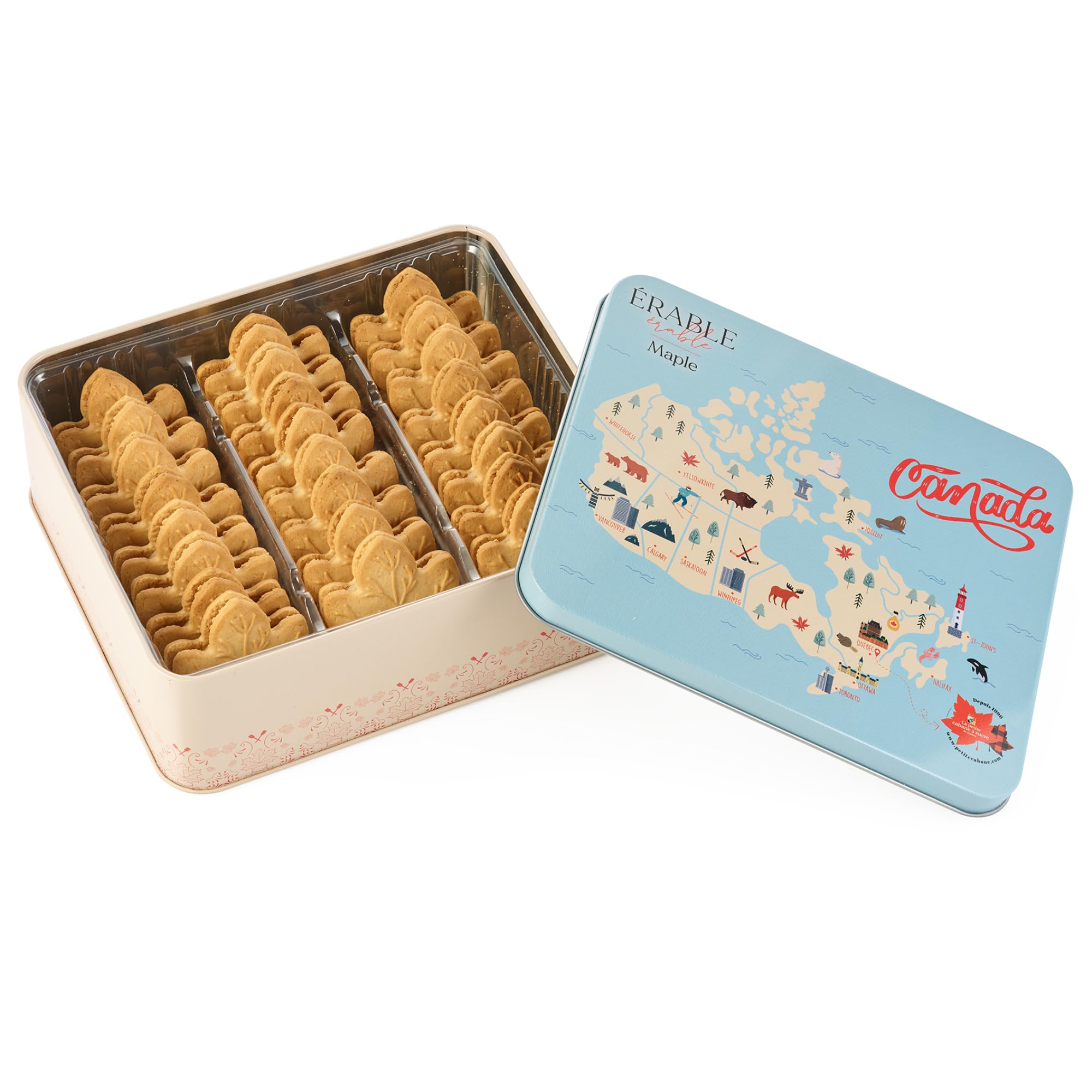 Little Quebec Sugar Shack – Traditional Maple Cookies, 24 Count