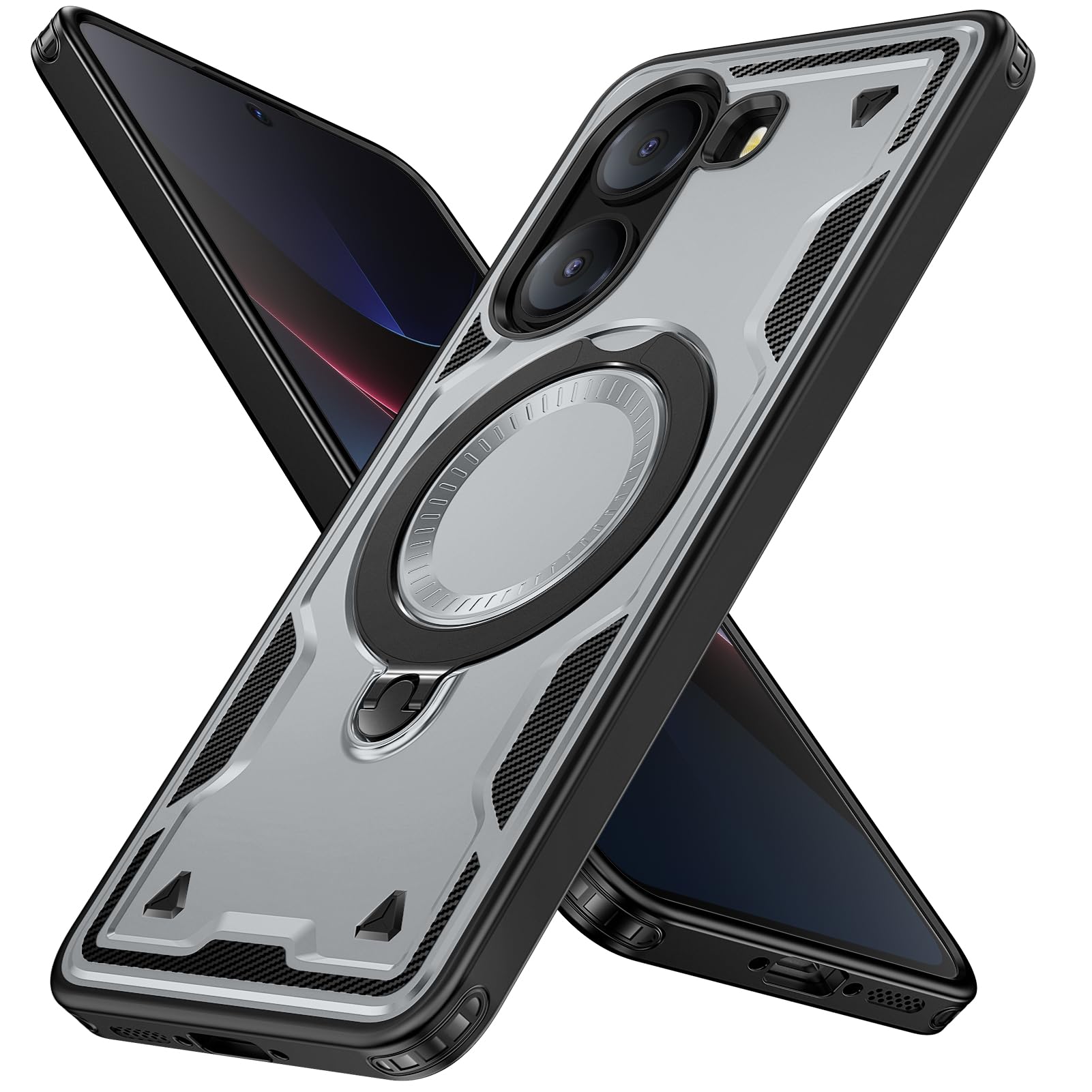 Amazon.co.jp: Xiaomi POCO X7 Pro 用 ケース 耐衝撃 スタンド