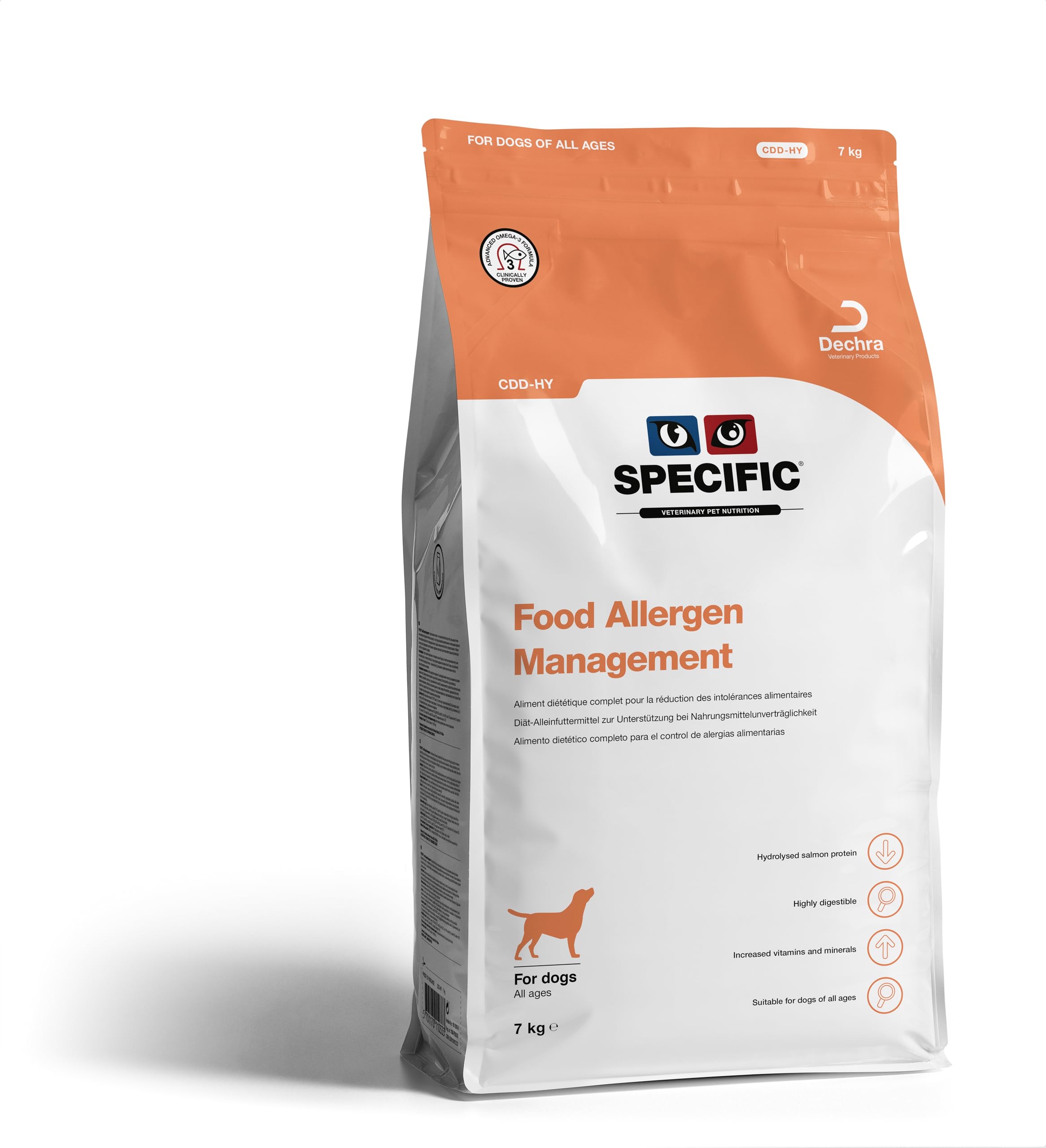 Specific Specific Canine Adult Cdd-Hy Food Allergy Management 7Kg 7000 g