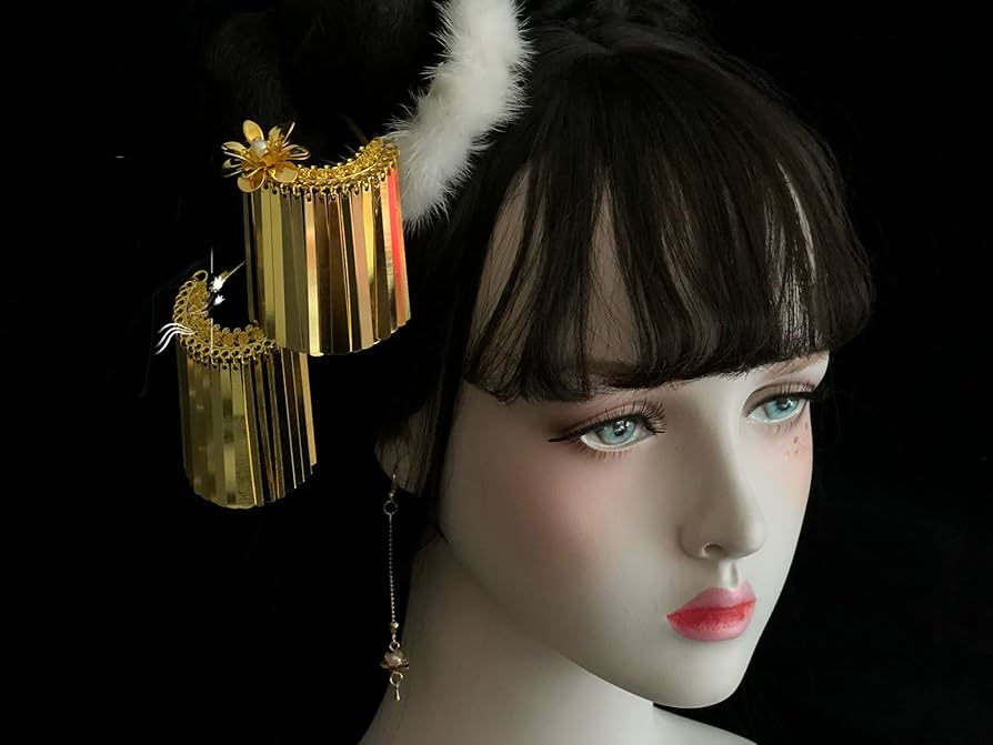 Amazon.co.jp: びらかん髪飾り 成人式 舞妓 舞台 カラオケ 舞 踊