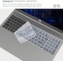 RAYA Silicone Keyboard Cover for HP OmniBook 5 [16-af1101TU / ag1087AU / ag1045AU / ba1008TU / ba1124TU / ba1123TU / ba1789TU ] 16inch & HP OmniBook 3 15.6inch [ fn0007AU ] Laptops (Transparent) gallery image