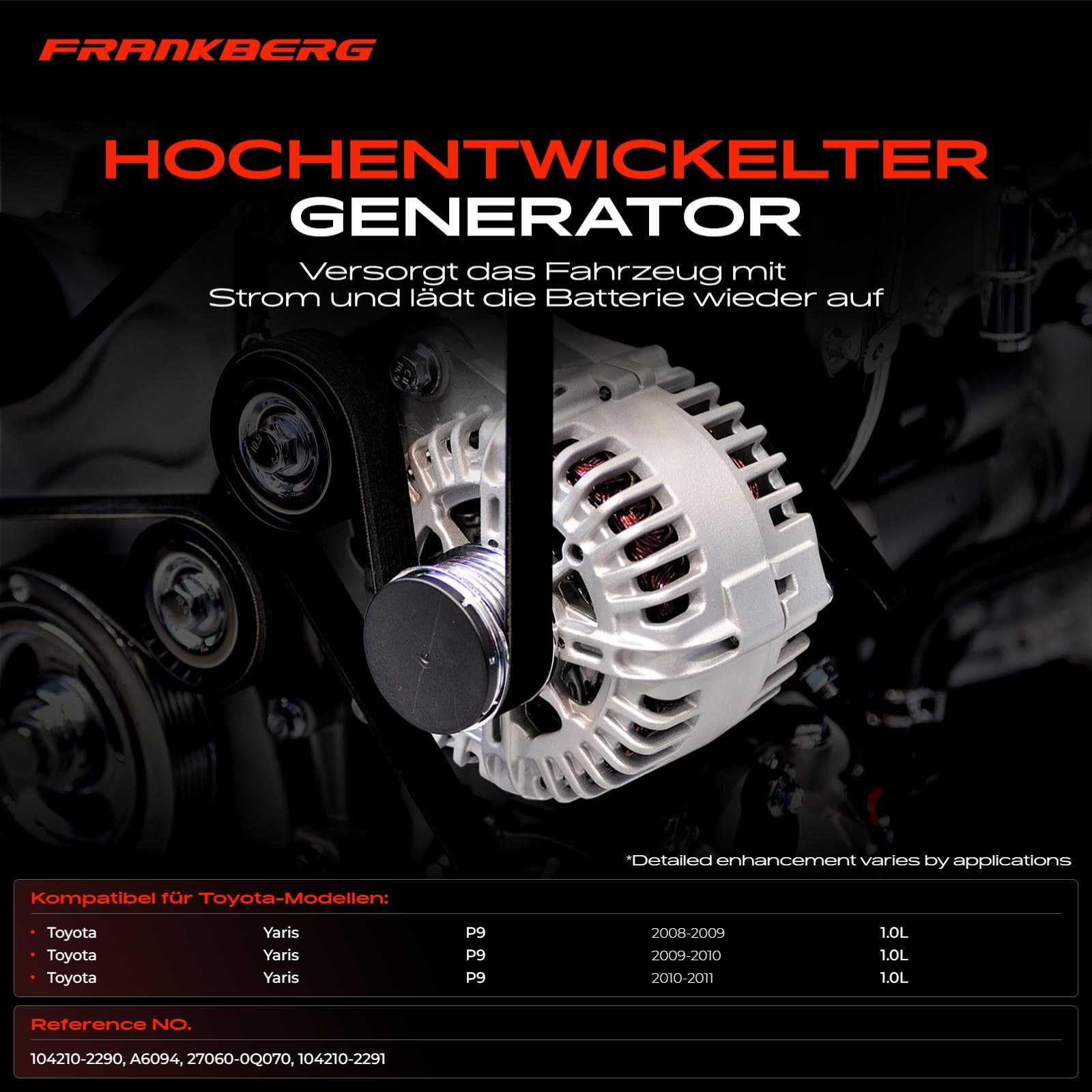 Frankberg Lichtmaschine 27060-0Q070