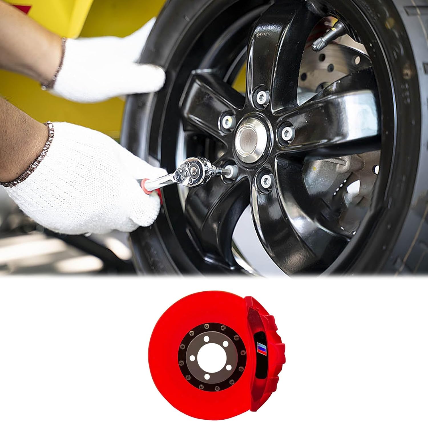 Creative Brake Disk Shape Rechargeable LED Night Light Customizable Creation for Auto Enthusiasts Resource Conservation Nightlamp