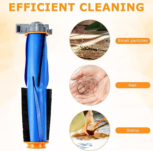 Miniatura 5 de Juego de piezas de repuesto compatible con Shark Matrix Robot Vacuum RV2310AE AV2310AE RV2300S RV2320S UR2350AE Filtro Cepillo principal Cepillos