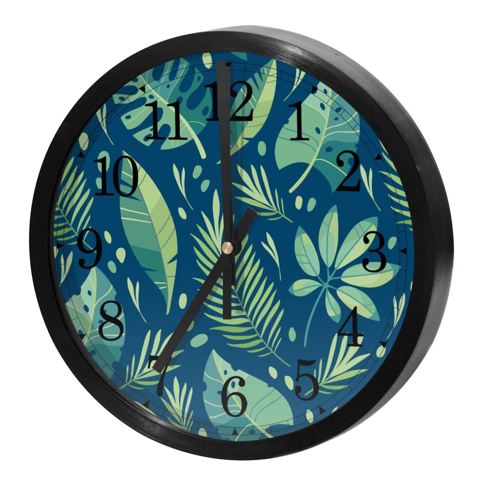 Horloge murale à quartz silencieuse sans tic-tac à piles pour maison