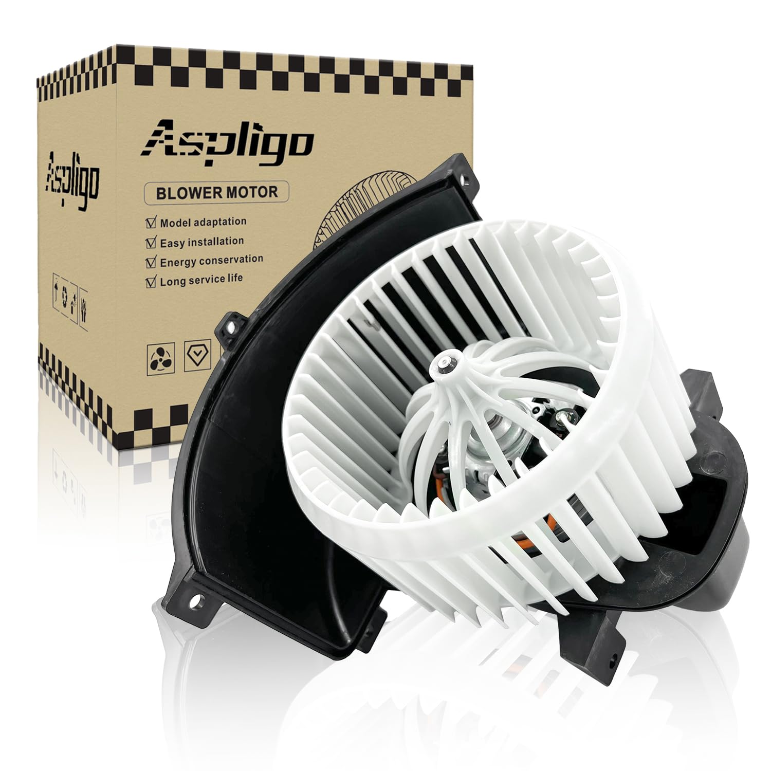 700262 AC Heater Blower Motor Fan Assembly Fit for Audi q7 2007-2015 ，for Volkswagen Touareg 2004-2010 4L1820021B, 7L0820021Q