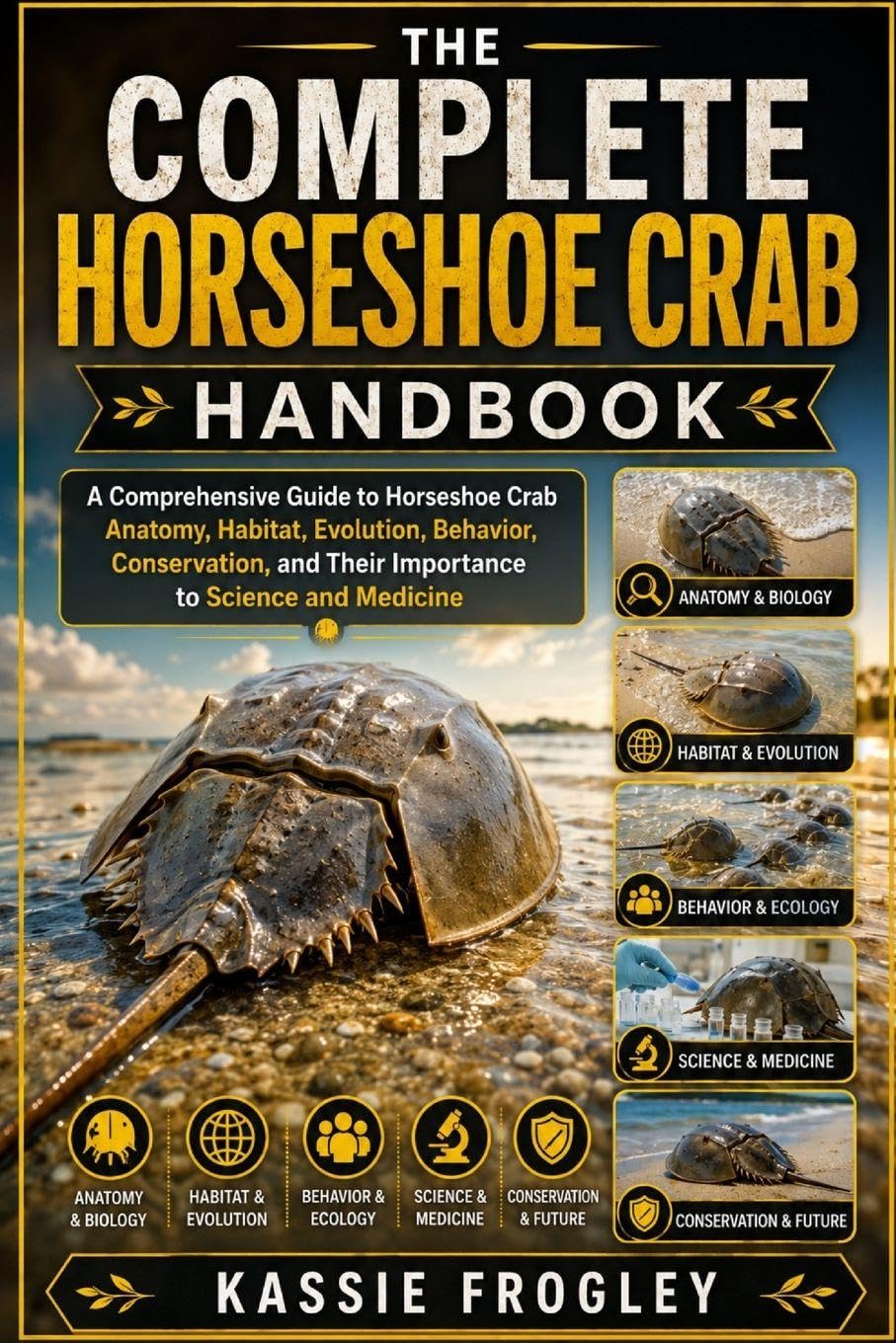 THE COMPLETE HORSESHOE CRAB HANDBOOK: A Comprehensive Guide to Horseshoe Crab Anatomy, Habitat, Evolution, Behavior, Conservation, and Their Importance to Science and Medicine