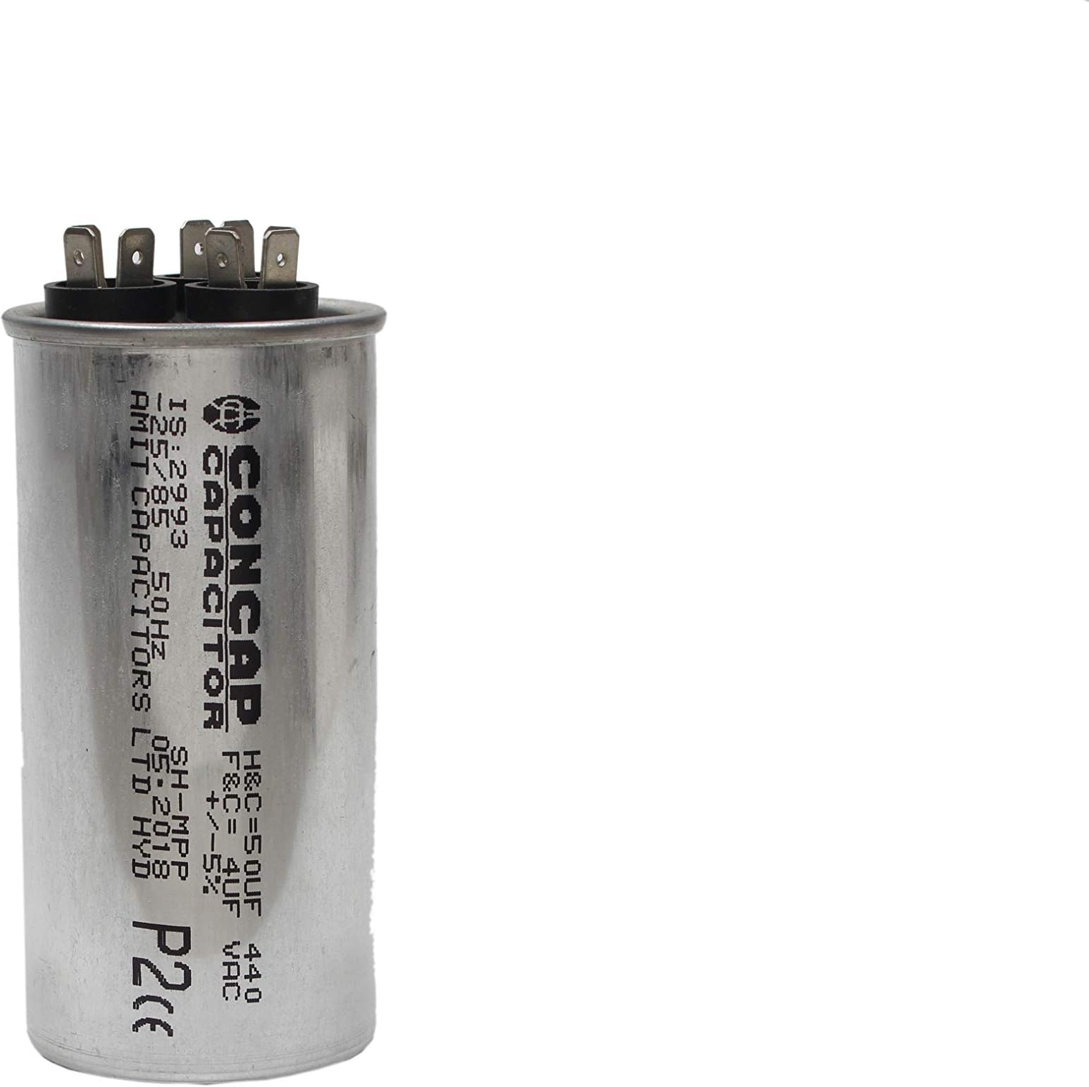 Concap 50 + 4 MFD Dual Capacitor for Conditioner