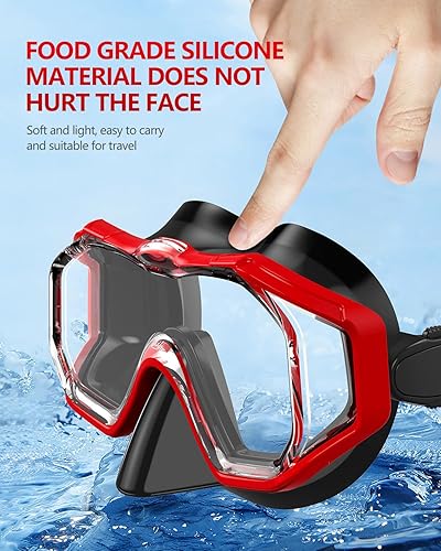 Miniatura 6 de WSTOO Swim Goggles with Nose Cover for Adults & Kids Ages 5-15, Leak-Proof Fog-Proof Silicone Seal, Shatterproof Panoramic Lens for Clear Vision 1