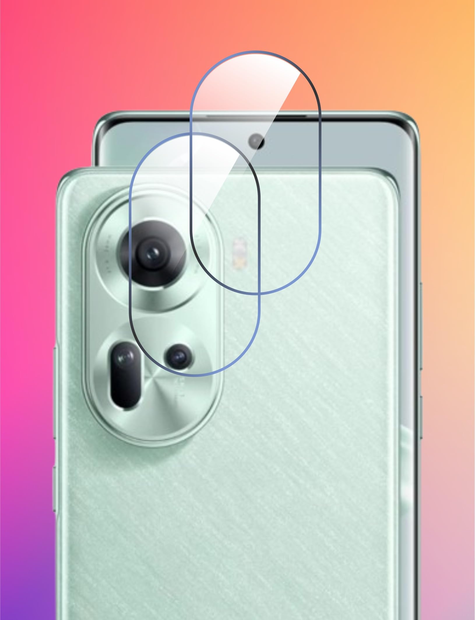 E & E (pacf of 2) Oppo Reno 11 Back Camera Lens Screen Protector 3D Anti Shock/Anti-Scratch/Clear/Camera Tempered Glass (B0CV5Q2YZP) Amazon Price History, Amazon Price Tracker