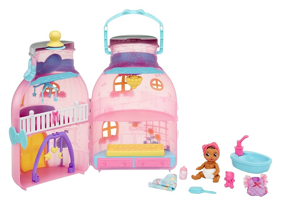 Baby Born Surprise 哺乳瓶ハウス Amazon.com: Baby Born Surprise Bottle House Playset with