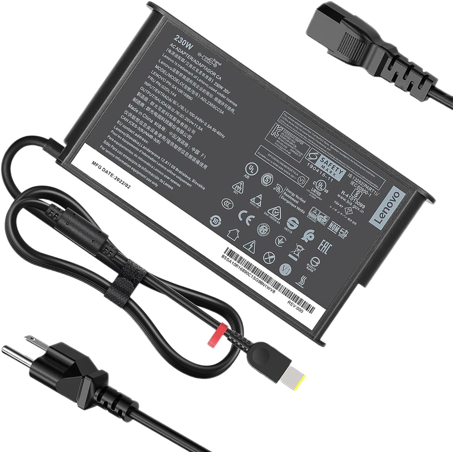 Amazon.com: Slim 230W Charger for Lenovo Gaming Legion 5 7 5P C7 S7 ...
