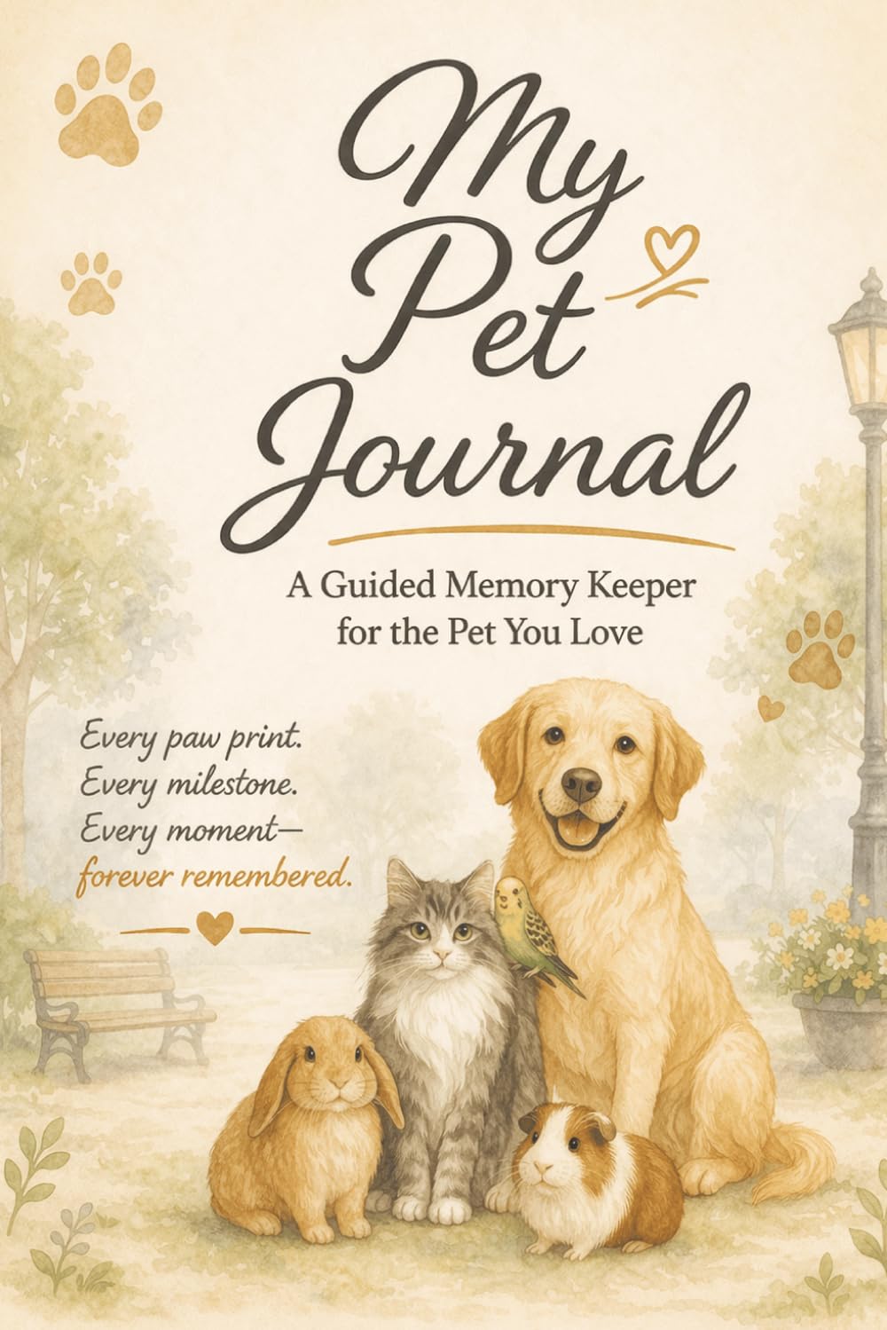 Pet Health Tracking Journal