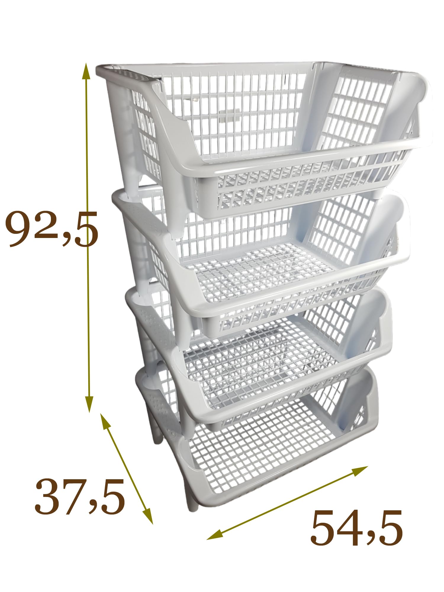 Relaxdays Cesto Portafrutta, Set Da 2 Cestini Intrecciati Porta Frutta, Verdura E Pane, 7x30x30 - Foto 5