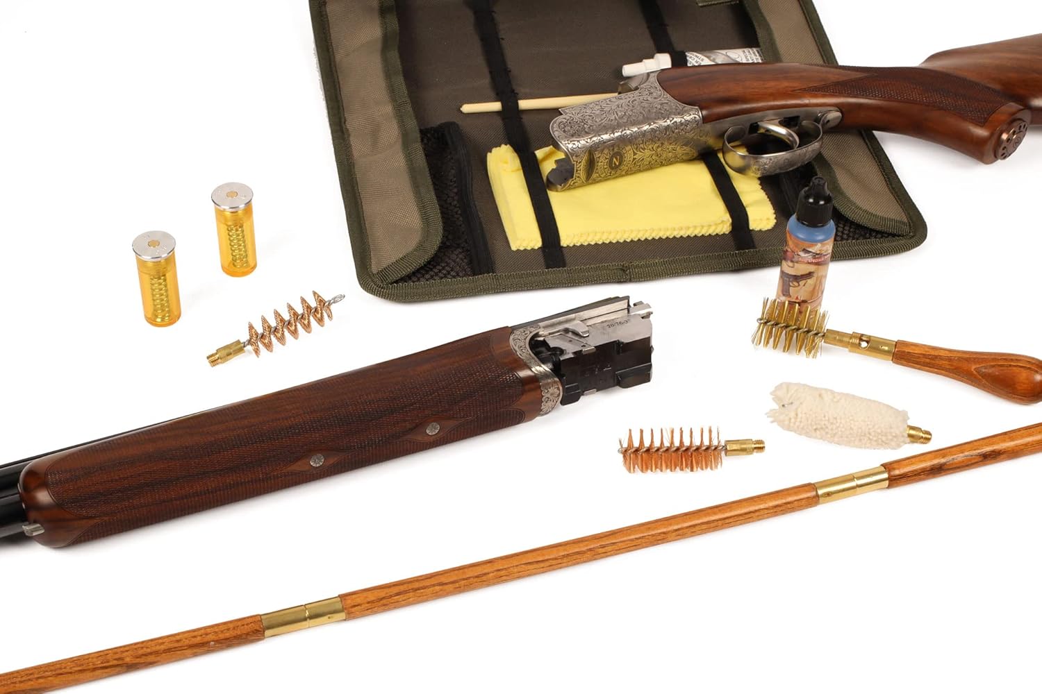STIL CRIN Upland Wood Shotgun Cleaning Kit (12 ga) - STILCRIN-TF/H12 - Made in Italy
