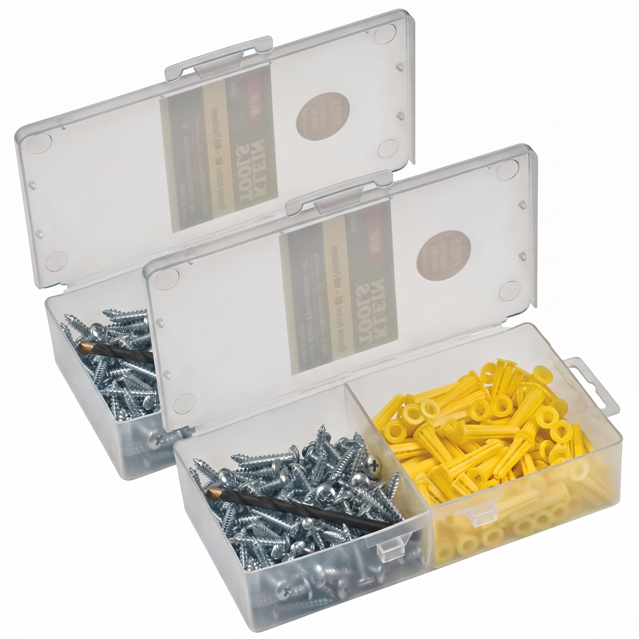 Klein Tools Conical Anchor Kit - 100 Anchors & Drill Bit -6