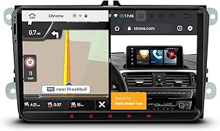XTRONS 9" Android 10.0 Autoradio mit Touchscreen Quad Core 2GB RAM 16GB ROM Multimedia Player unterstützt 4G WiFi Qualcomm...