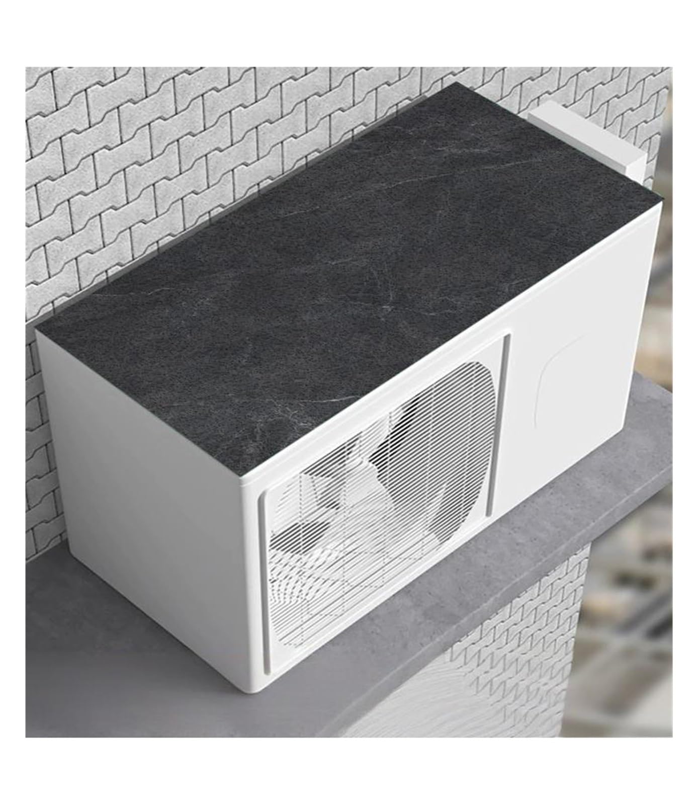 Housse de protection pour climatiseur extérieur étanche réglable 30x80 cm