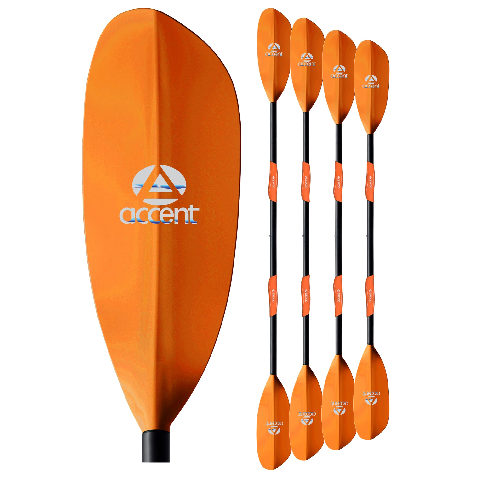 ACCENT PADDLES Energy Aluminum Kayak Paddle 240cm