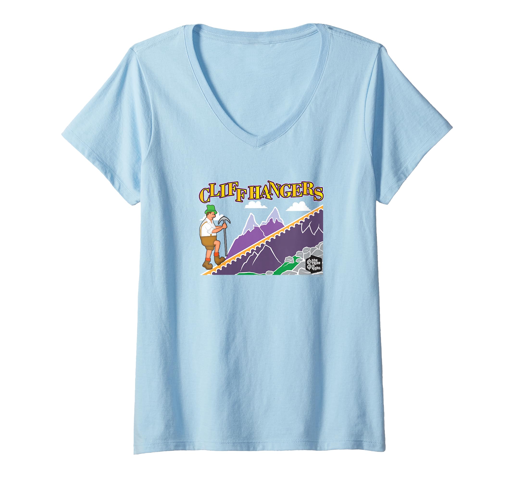 Womens Price is Right - Cliffhangers V-Neck T-Shirt