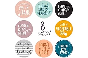 Adulting Milestone Stickers - 2" Funny Reward Labels
