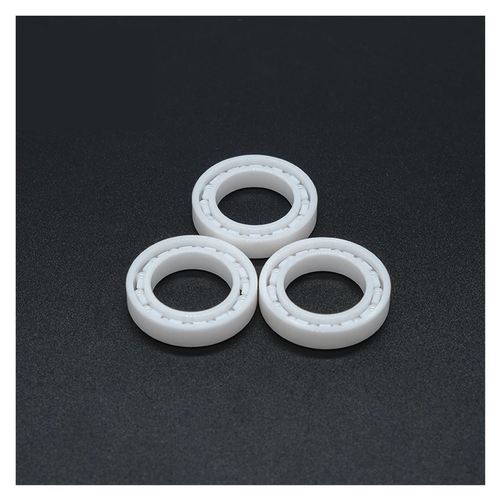 Namiar, 1 szt. 15X24X5 Mm 6802 ABEC-9 Pełne łożysko ceramiczne Cyrkonia ZrO2 Łożysko kulkowe Lucky