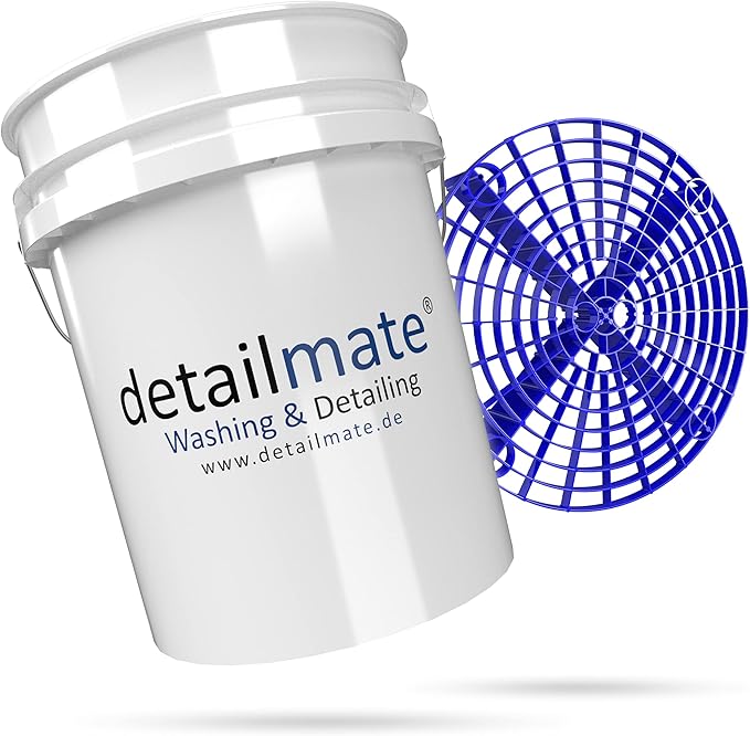 detailmate Grit Guard auto wasemmer, ca. 20 liter, wit, Grit Guard