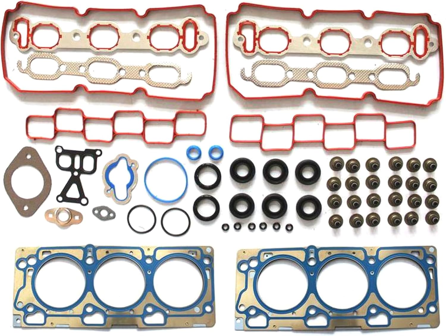 Cylinder Head Gasket Set Fit for Chrysler 300 3.5L,for Dodge Avenger 3.5L Replace HS26208PT-2,HS54372A