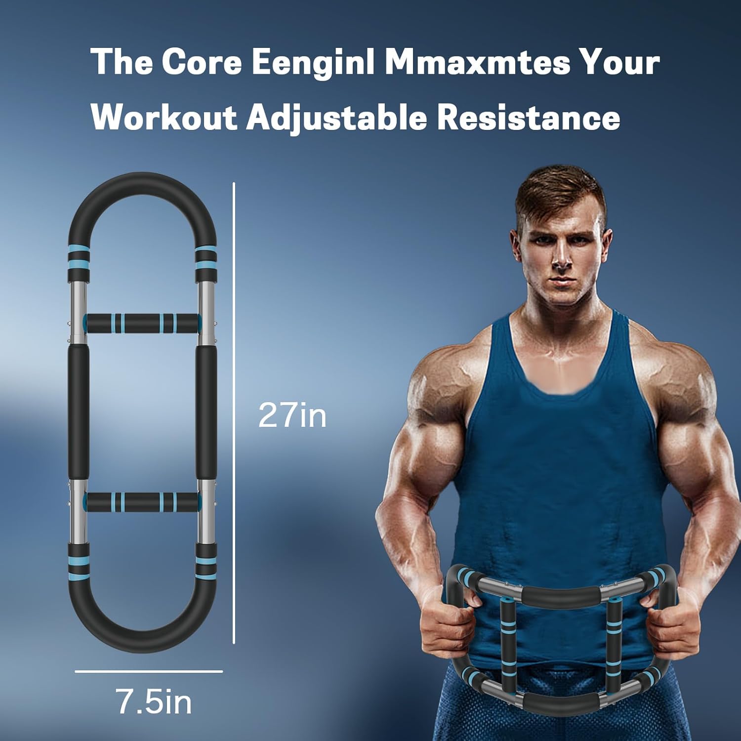 筋力トレーニングプーラーフィットネスポンプ抵抗機調整可能抵抗