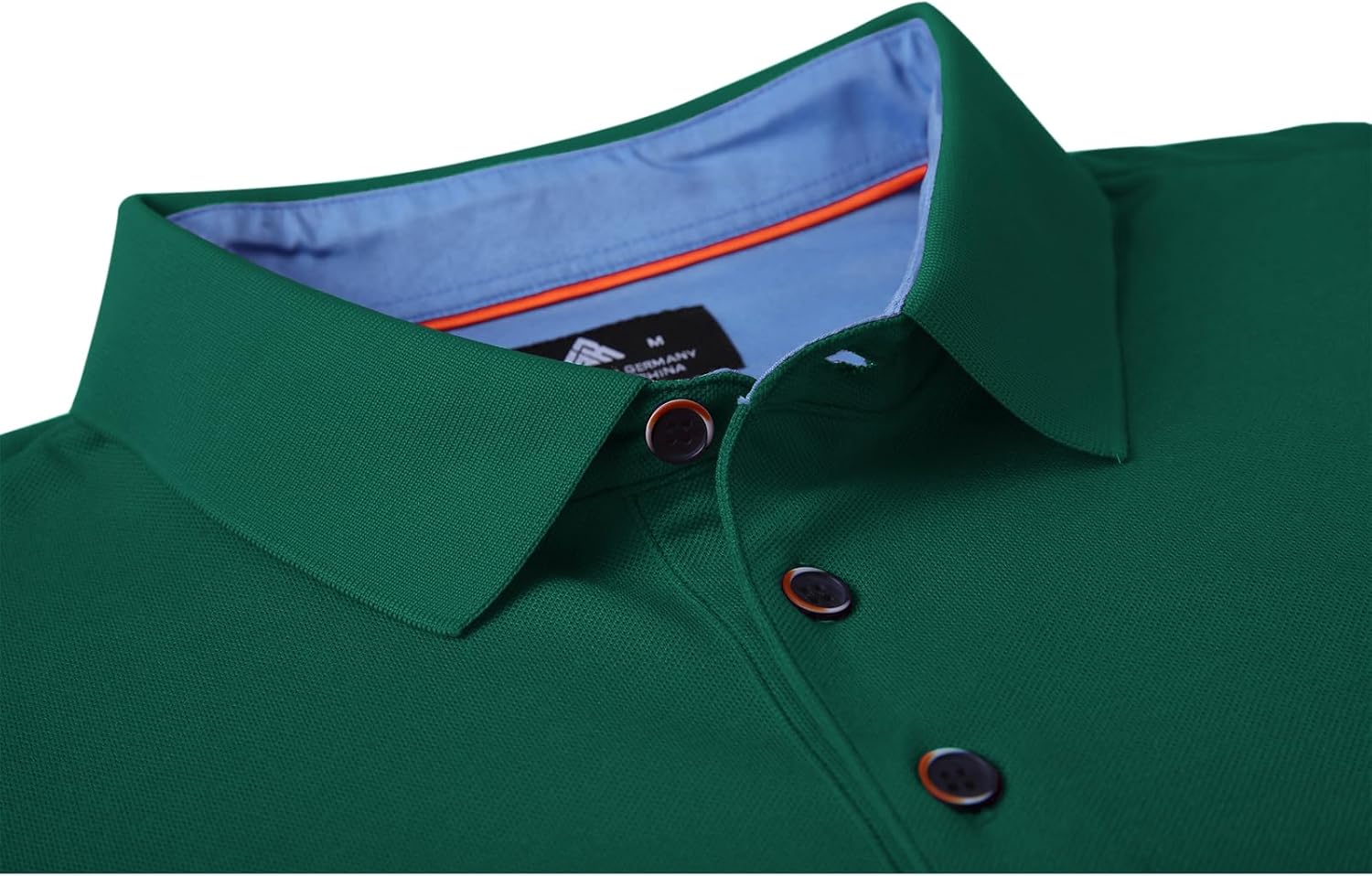 SWISSWELL Long Sleeve Polo Shirts for Men collared Performance Golf Shirts Casual Workwear Office - Image 4