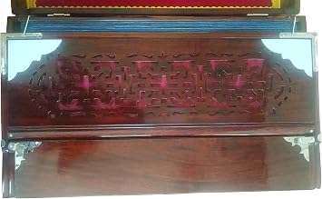 Extended Range 11 Scale 334 Octave PRO-Quality Scale Changer Full Teak Harmonium w GIGBAG