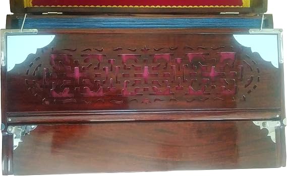 Extended Range 11 Scale 334 Octave PRO-Quality Scale Changer Full Teak Harmonium w GIGBAG