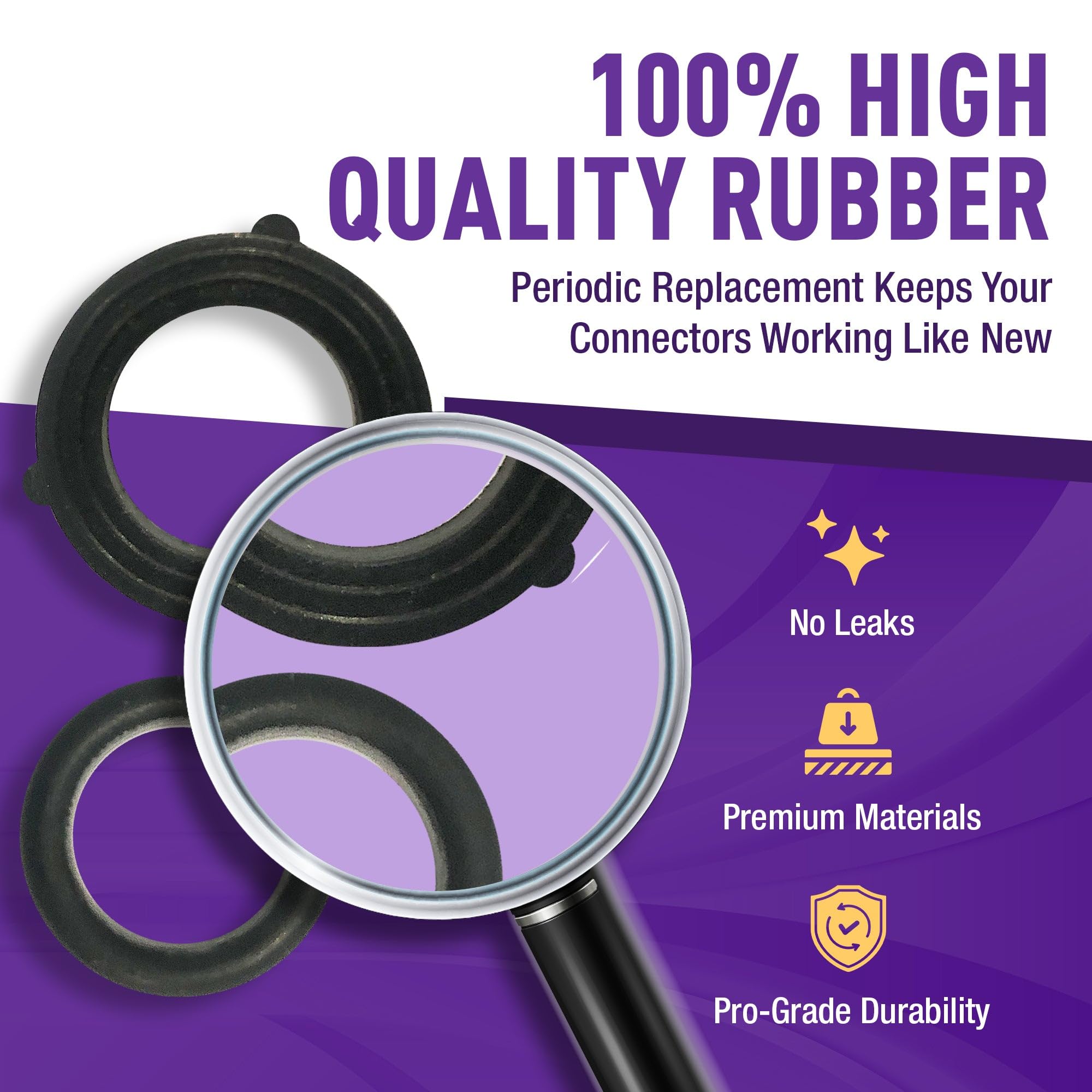Gorilla Easy Connect O-Ring and Washer Sets - Garden Hose Quick